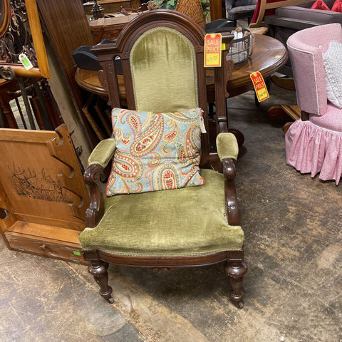 Antique Green Chair AS IS