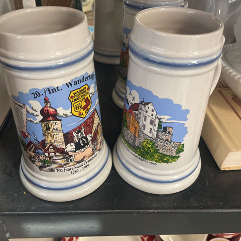 Pair Beer Stein