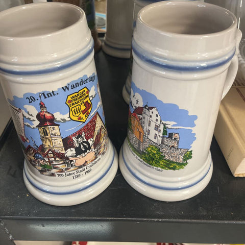 Pair Beer Stein