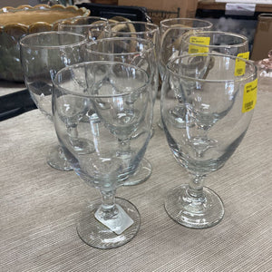 8pc Glassware