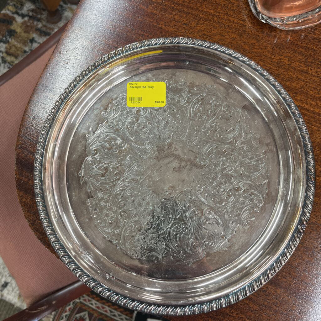Silverplated Tray