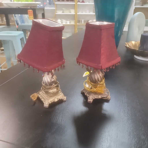 Pair of Small Lamps
