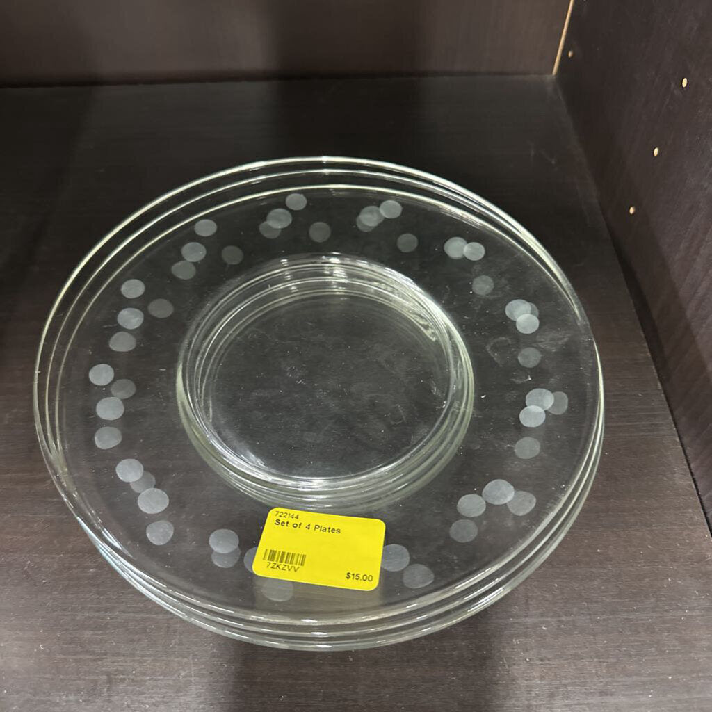 Set of 4 Plates
