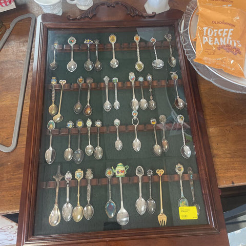 Spoon Display w/Spoons