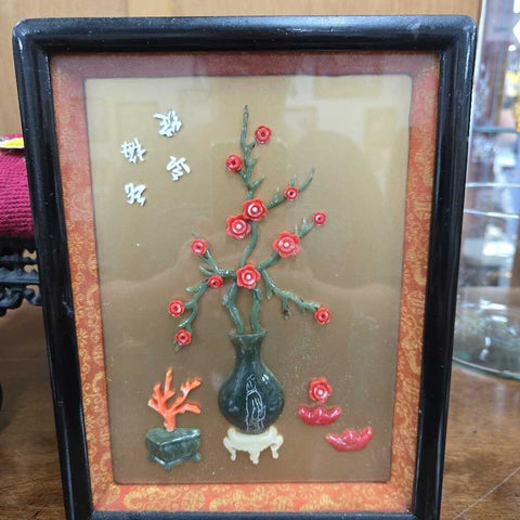 Cherry Blossom Shadowbox Art
