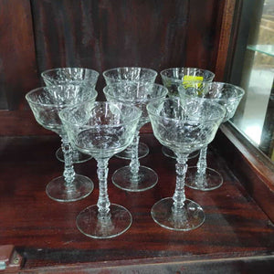 Set of 8 Wine Glasses