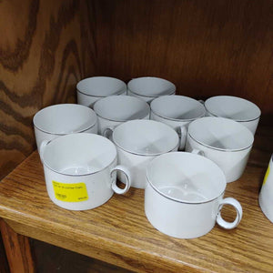 Set of 10 Coffee Cups