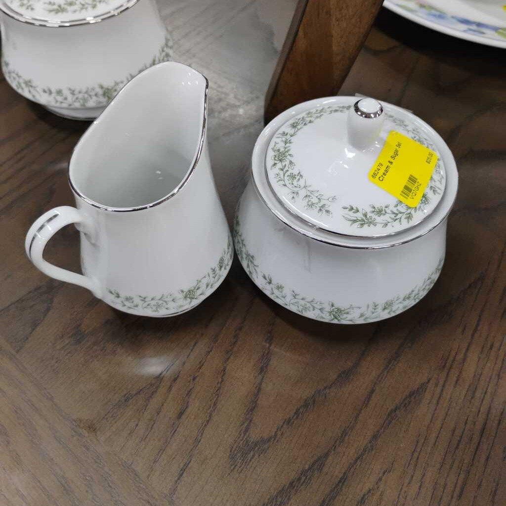 Cream & Sugar Set