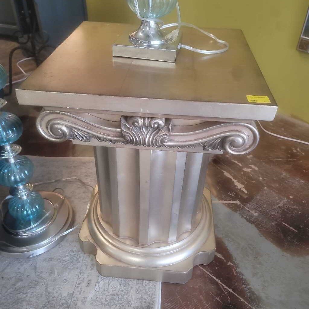 Large Gold Pedestal