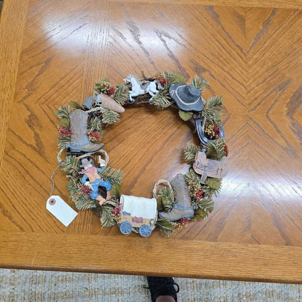 Cowboy Wreath