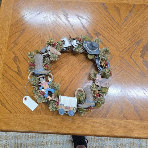 Cowboy Wreath