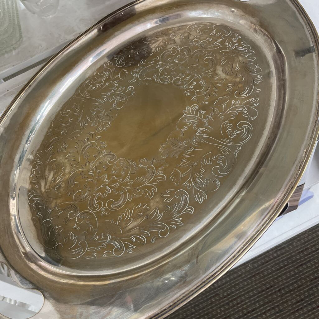 Silver Plated Tray