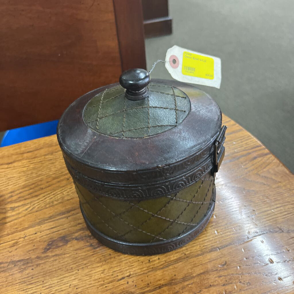Decor Bowl w/Lid