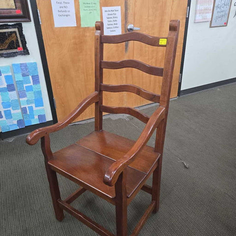 Set of 4 Ladder Back Dining Chairs