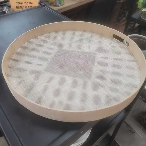 Round Tray From Grays AS IS