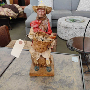 VTG Mexican Folk Art Paper Mache Figure