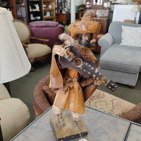 VTG Mexican Folk Art Paper Mache Figure