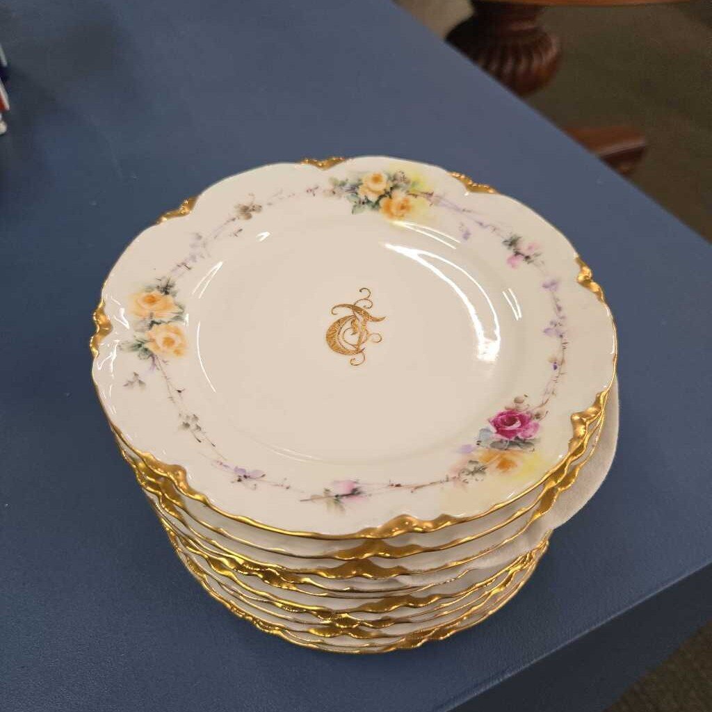 Set of 12 Vintage Plates