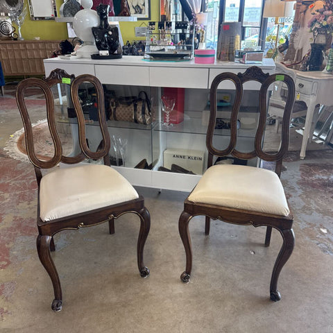 Pair of Chairs Not accepted for consignment due to stability
