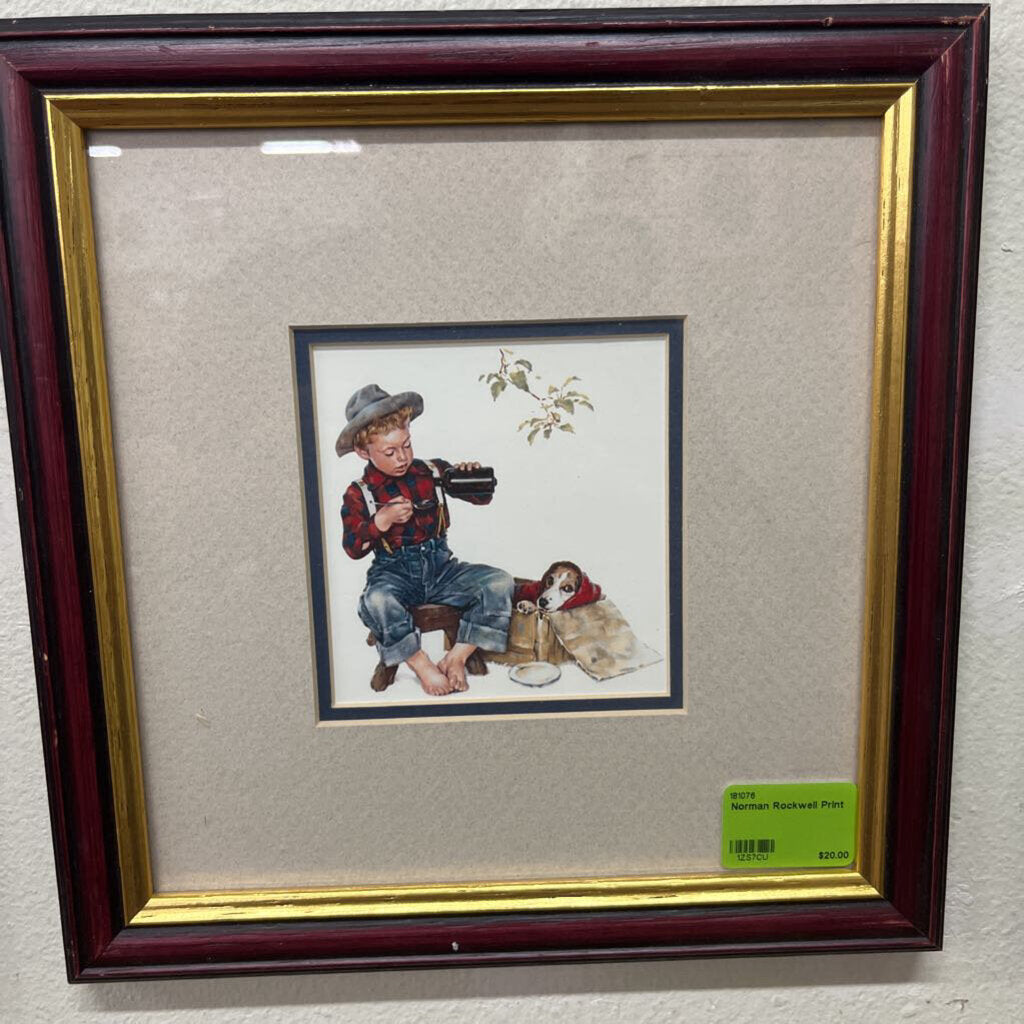 Norman Rockwell Print