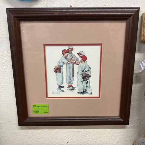 Norman Rockwell Print