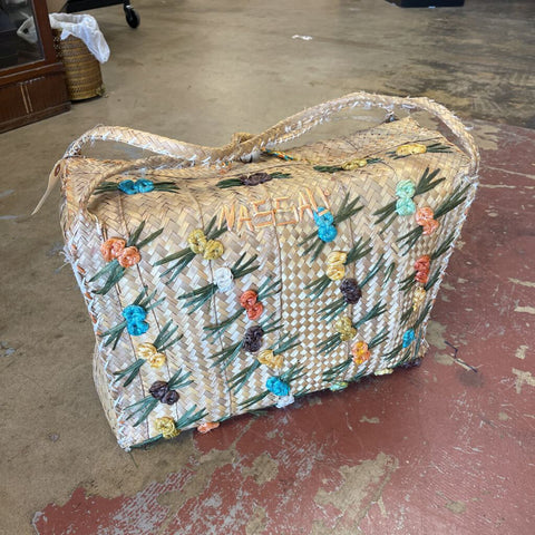 Raffia Straw Tote