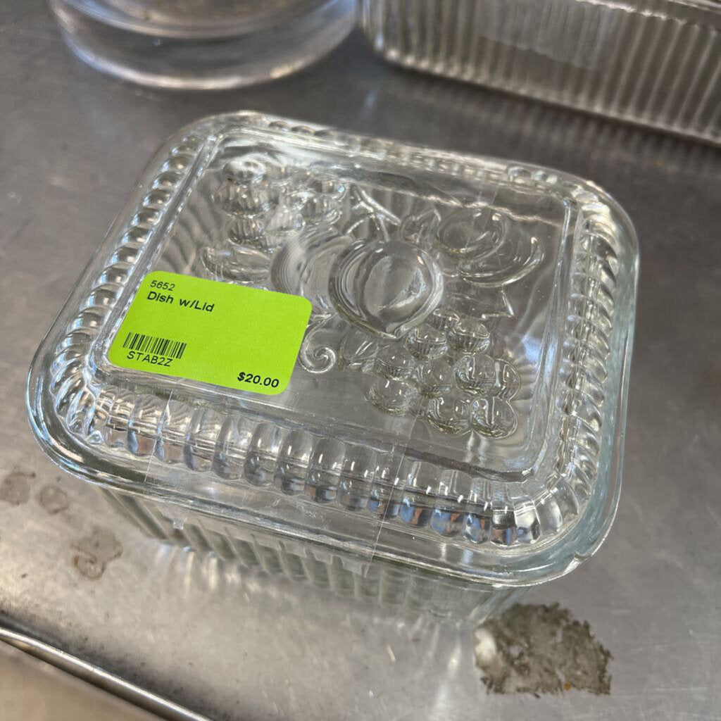 Dish w/Lid