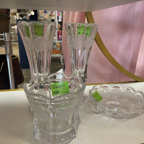 Fostoria Coin Glass Dish (NO LID)