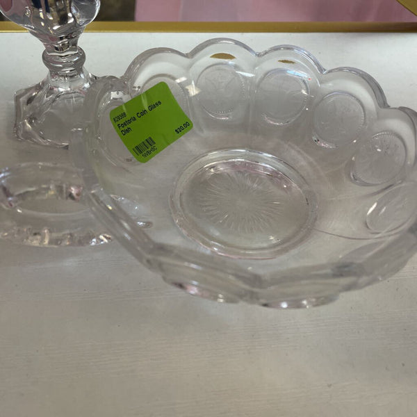 Fostoria Coin Glass Dish (NO LID)