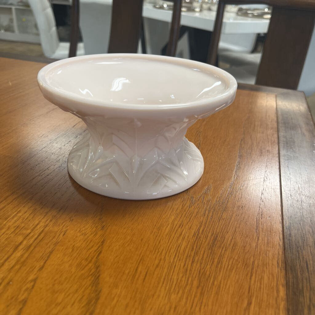 Pink Milk Glass bowl