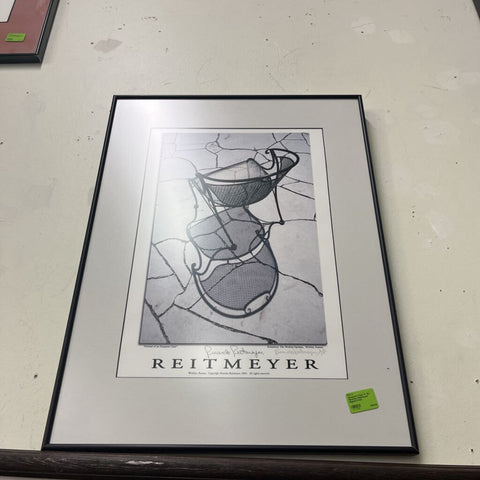 Eloquent Chair II- By Ricardo Reitmeyer Signed Print