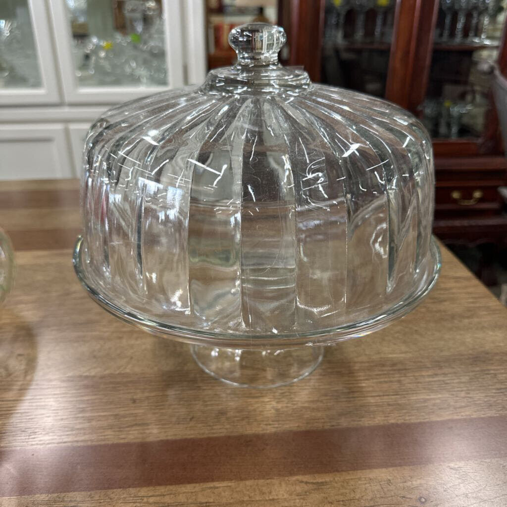 Cake Plate w/ Dome Lid