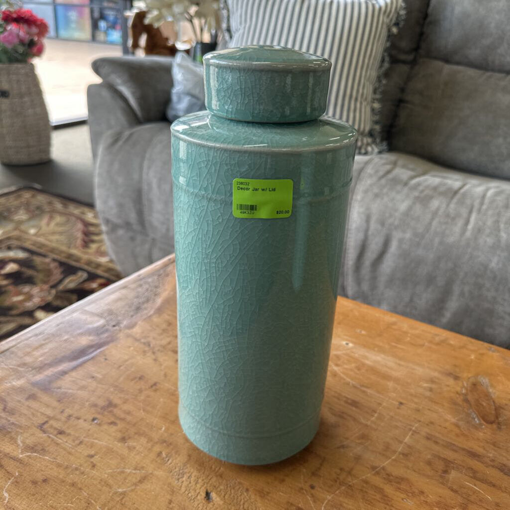 Decor Jar w/ Lid