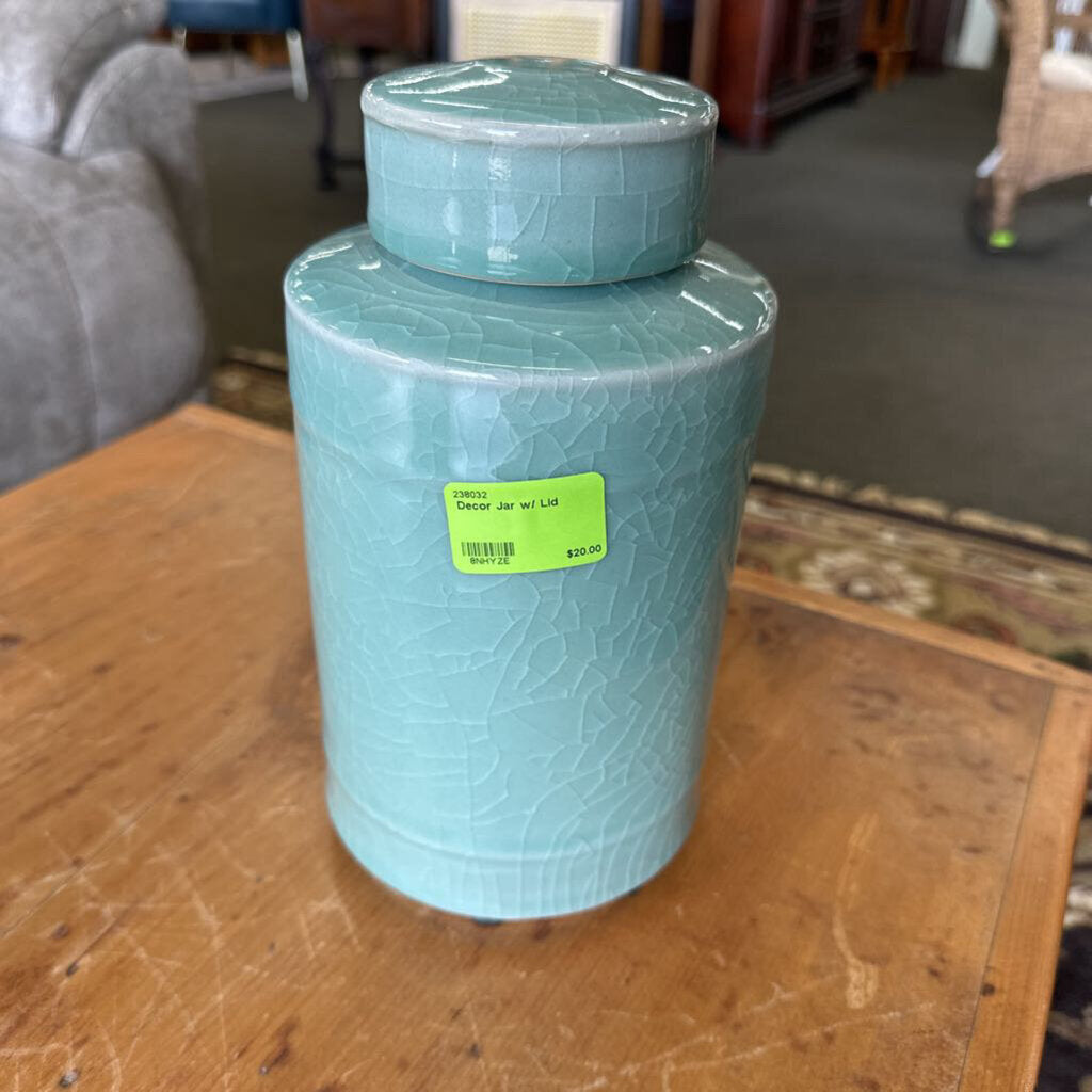 Decor Jar w/ Lid