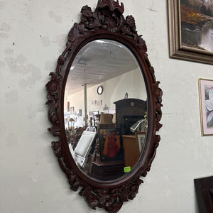 Antique Handvarved Mirror (AS IS)