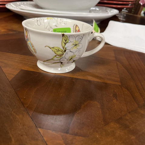 6pc Anthropologie Butterfly Mug Set