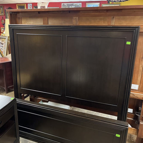 Queen Size Bed Headboard/ Footboard/ Rails AS IS