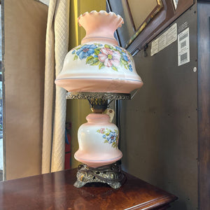 Pink Hurricane Lamp