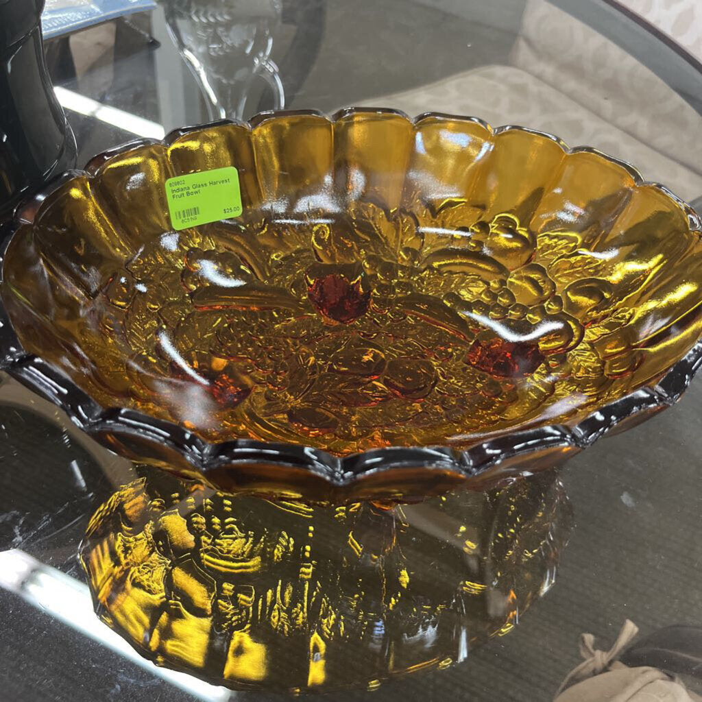 Indiana Glass Harvest Fruit Bowl