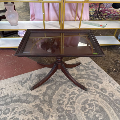 Glass Top Table
