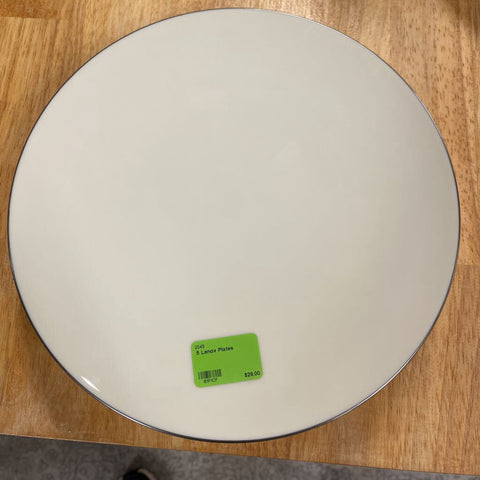 5 Lenox Plates