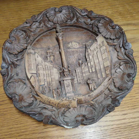Wooden Decor Plate