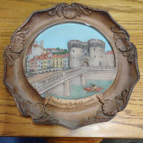 Wooden Decor Plate