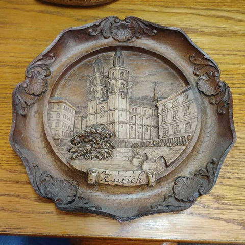 Wooden Decor Plate