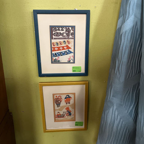 Pair of Small Prints