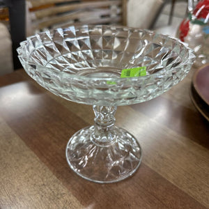 VTG Glass Compote