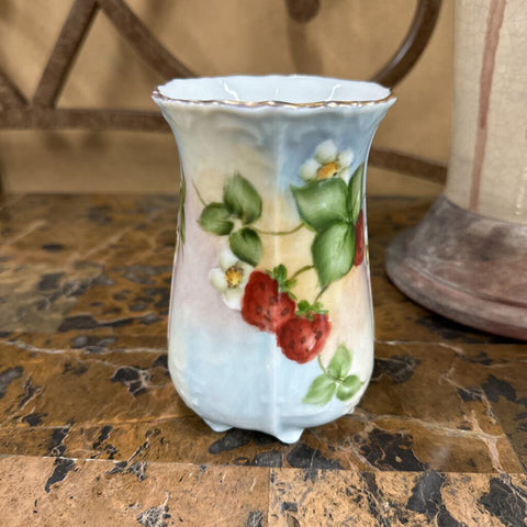 VTG Hand Painted Bud Vase