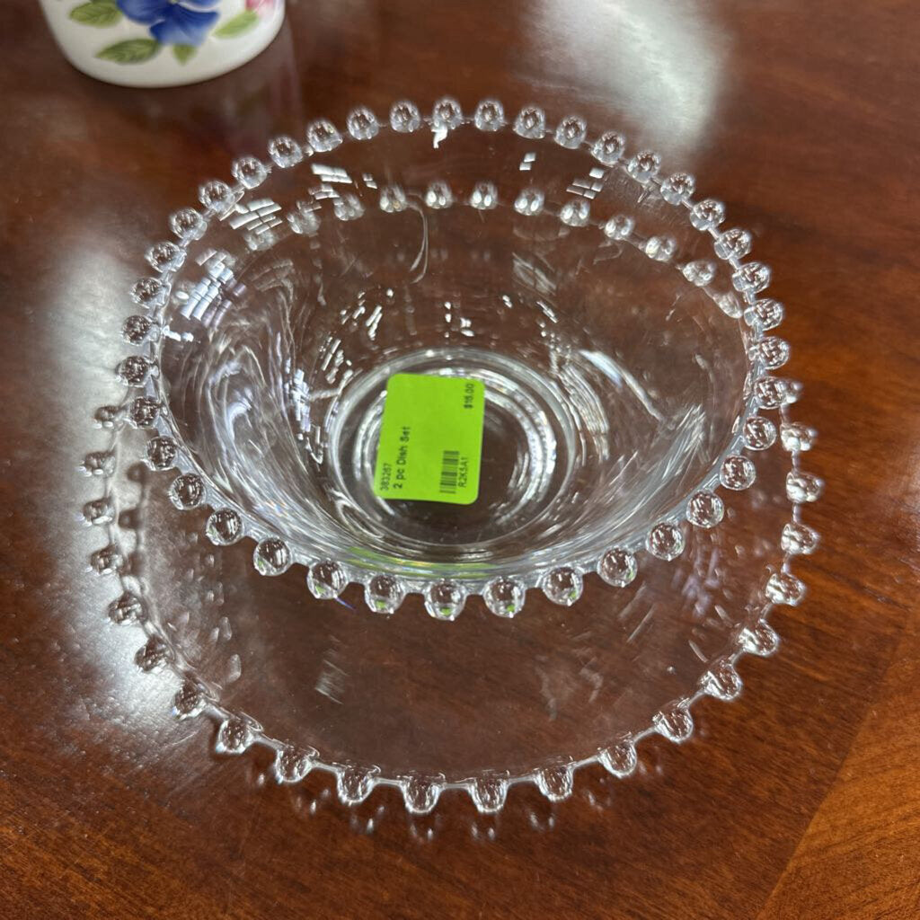 2 pc Dish Set