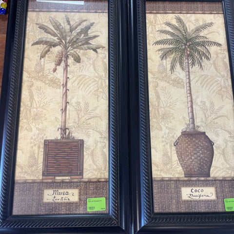 Pair of Framed Art