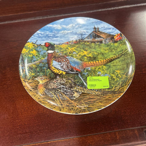 The Pheasant Decorative Plate